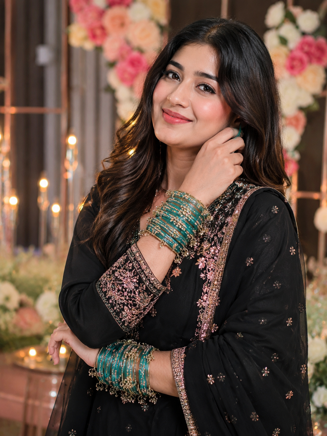 Glass Bangles with Ghunghroo