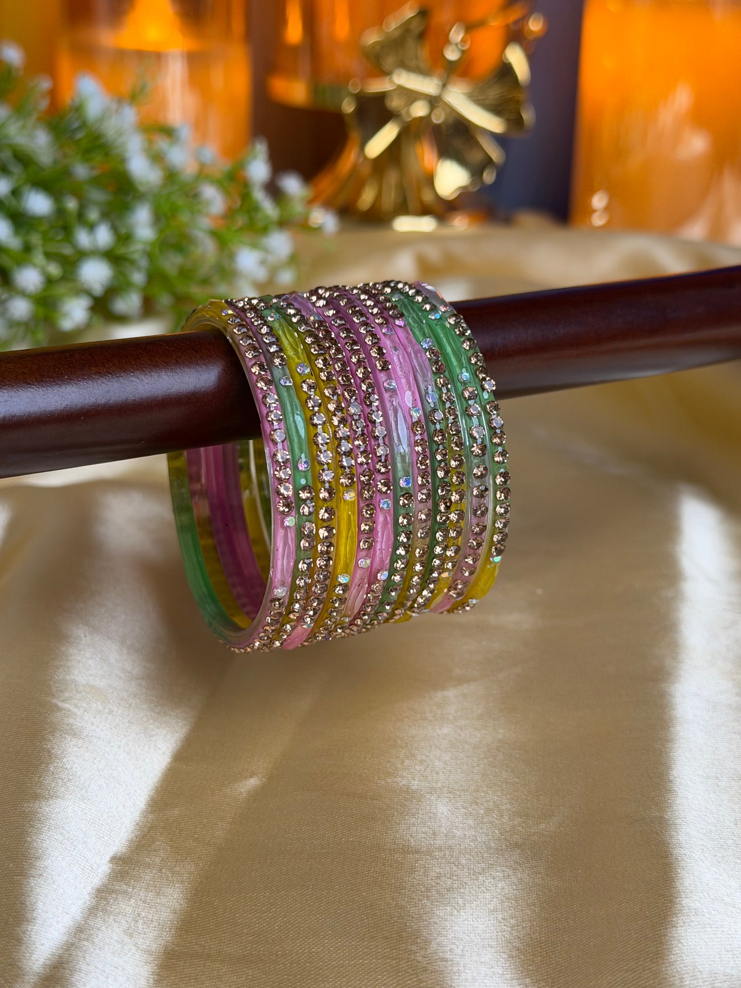Kids Pastel Garden Kashmiri Bangles
