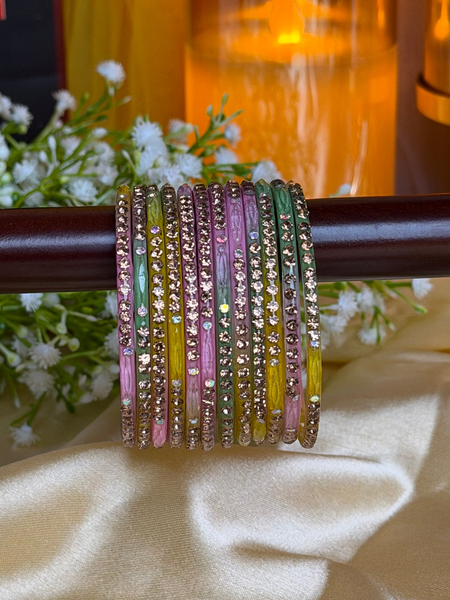 Kids Pastel Garden Kashmiri Bangles