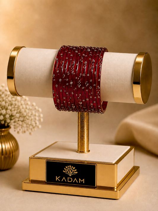 Kids Red Kashmiri Bangles