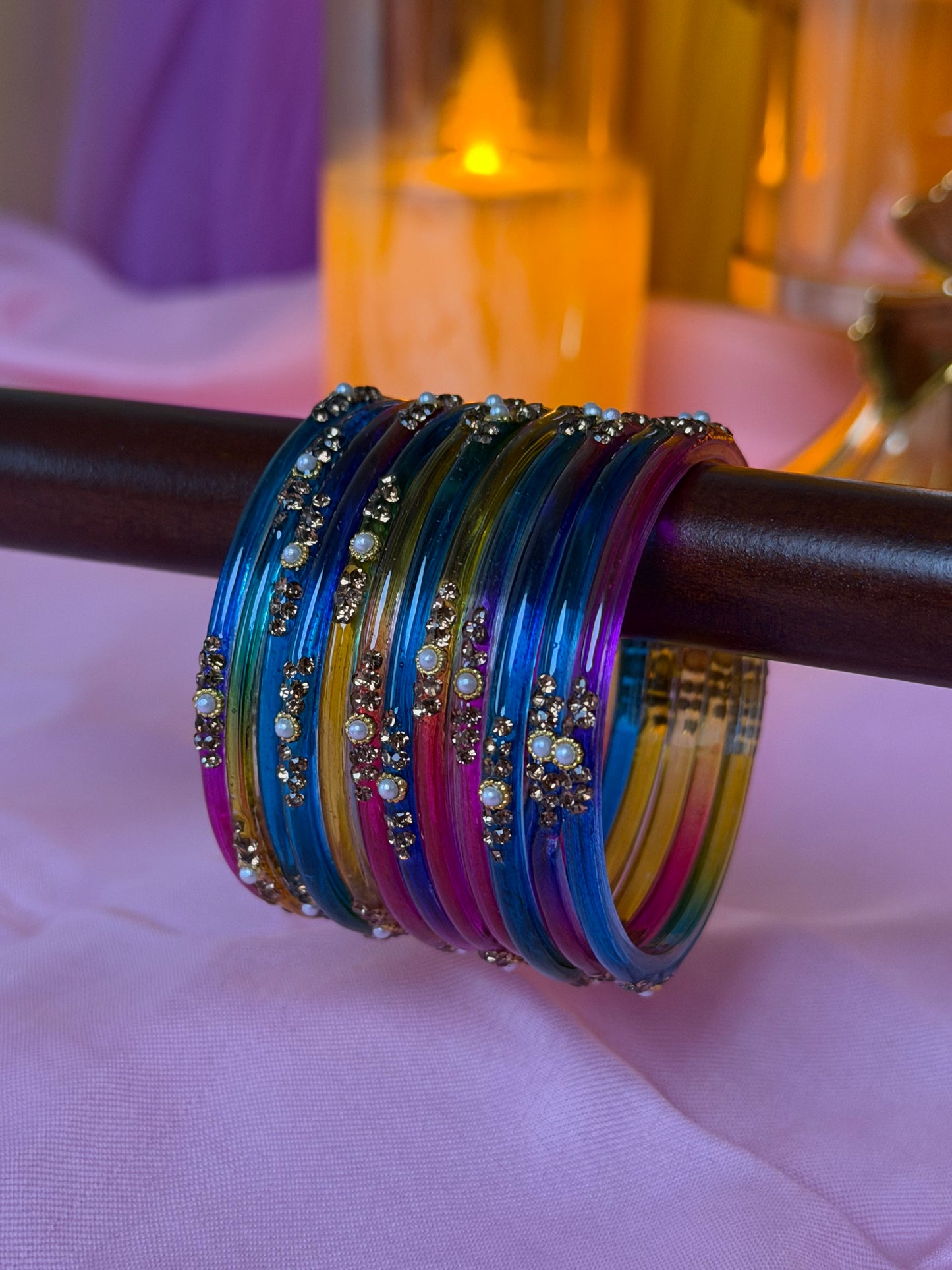 Kids Kashmiri Multicolor Bangles.
