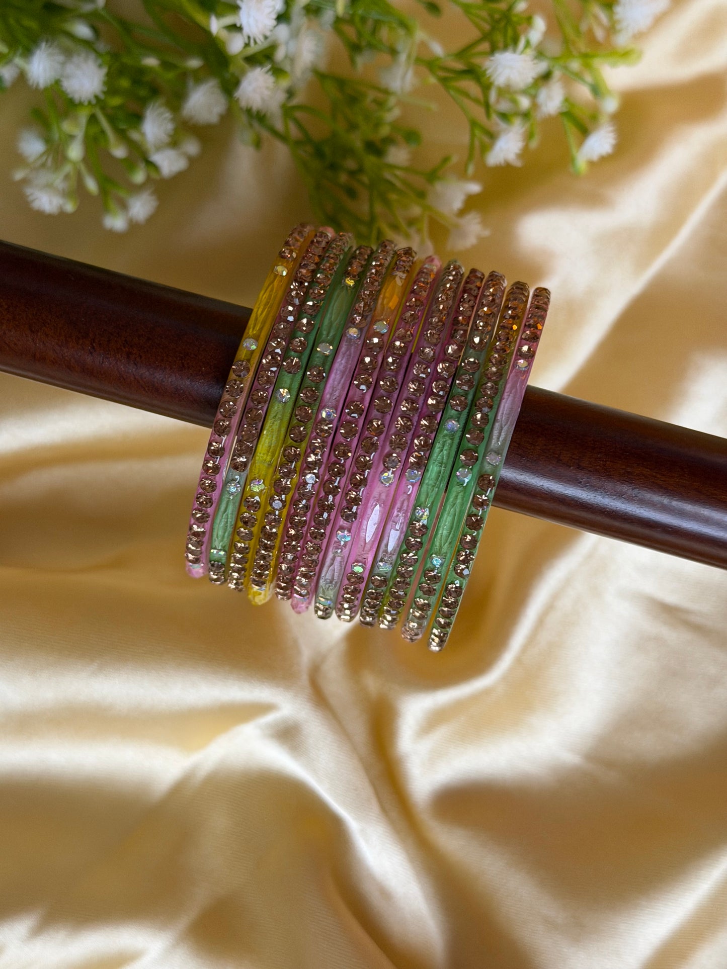 Kids Pastel Garden Kashmiri Bangles