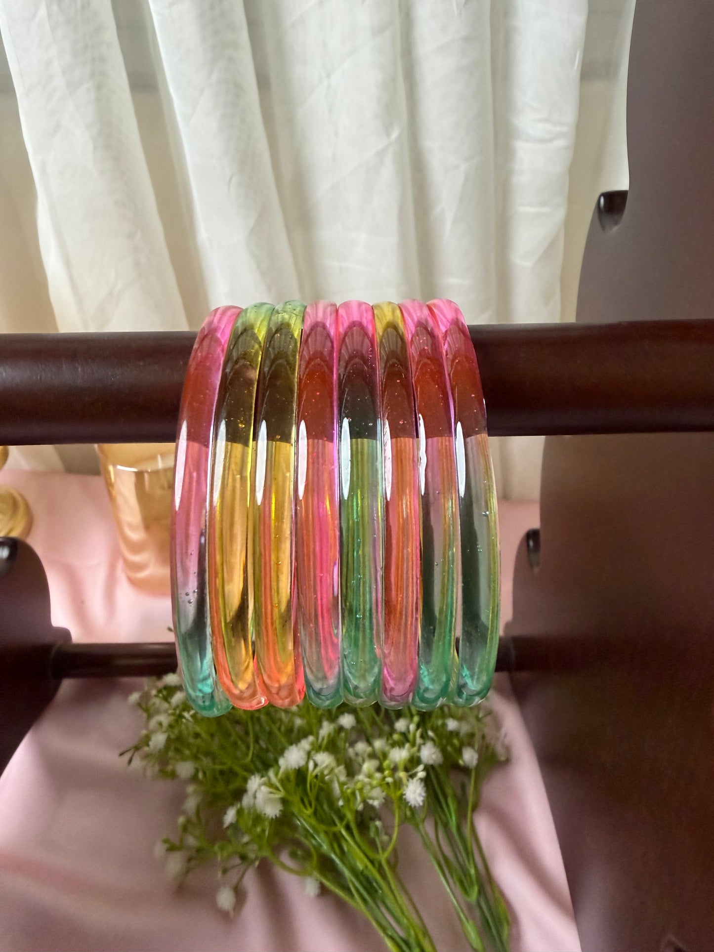 Jelly Multicolor Bangles