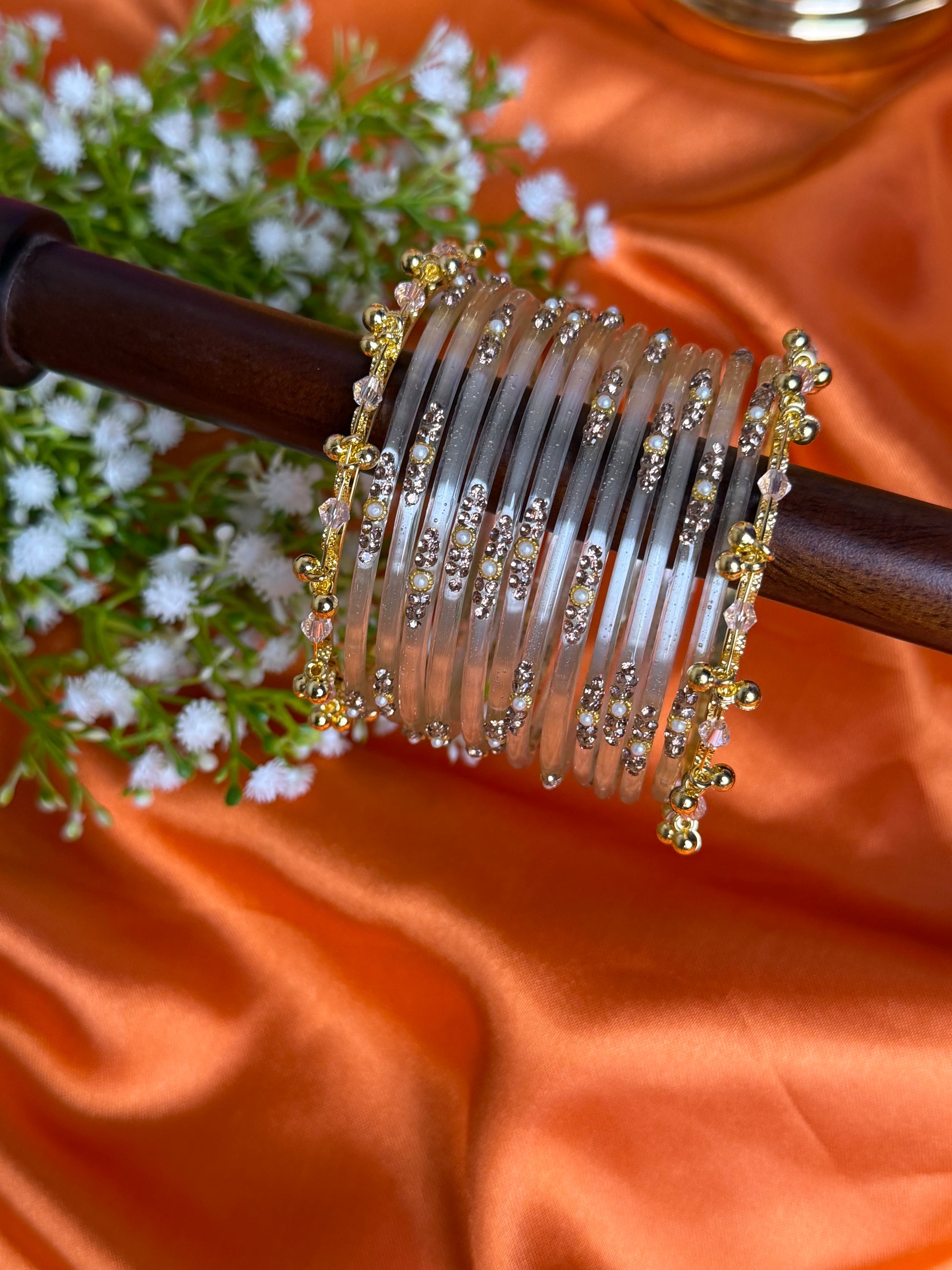 Kashmiri Moon Mist Bangles