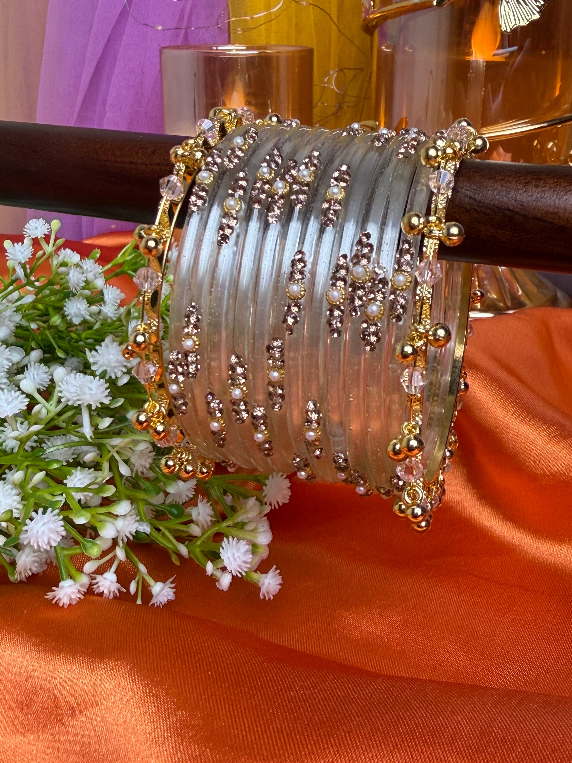 Kashmiri Moon Mist Bangles