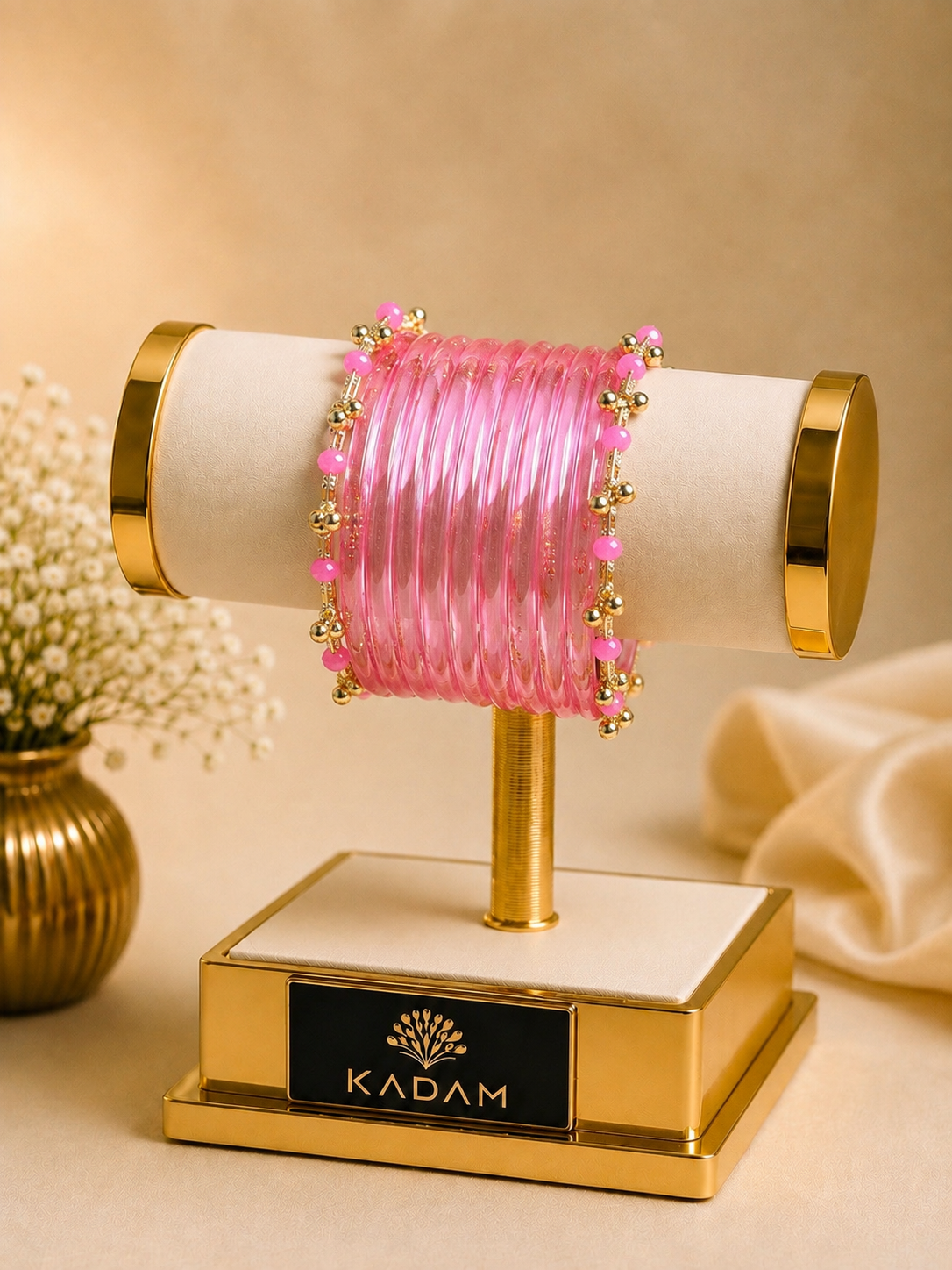 Candy Blush Pink Jelly bangles
