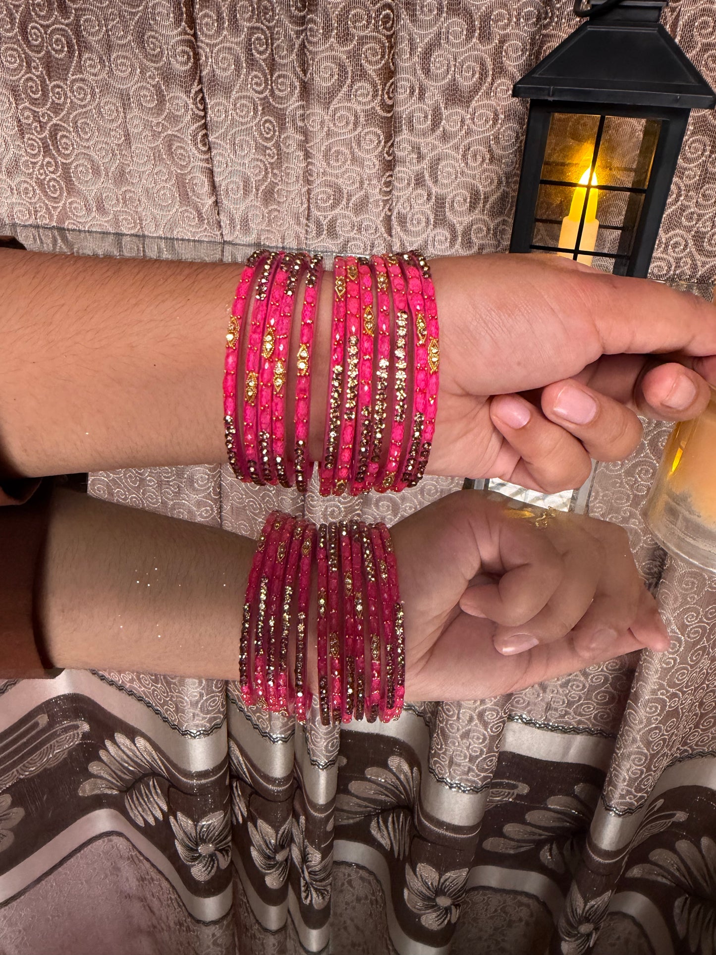 Kashmiri Har Gange Pink