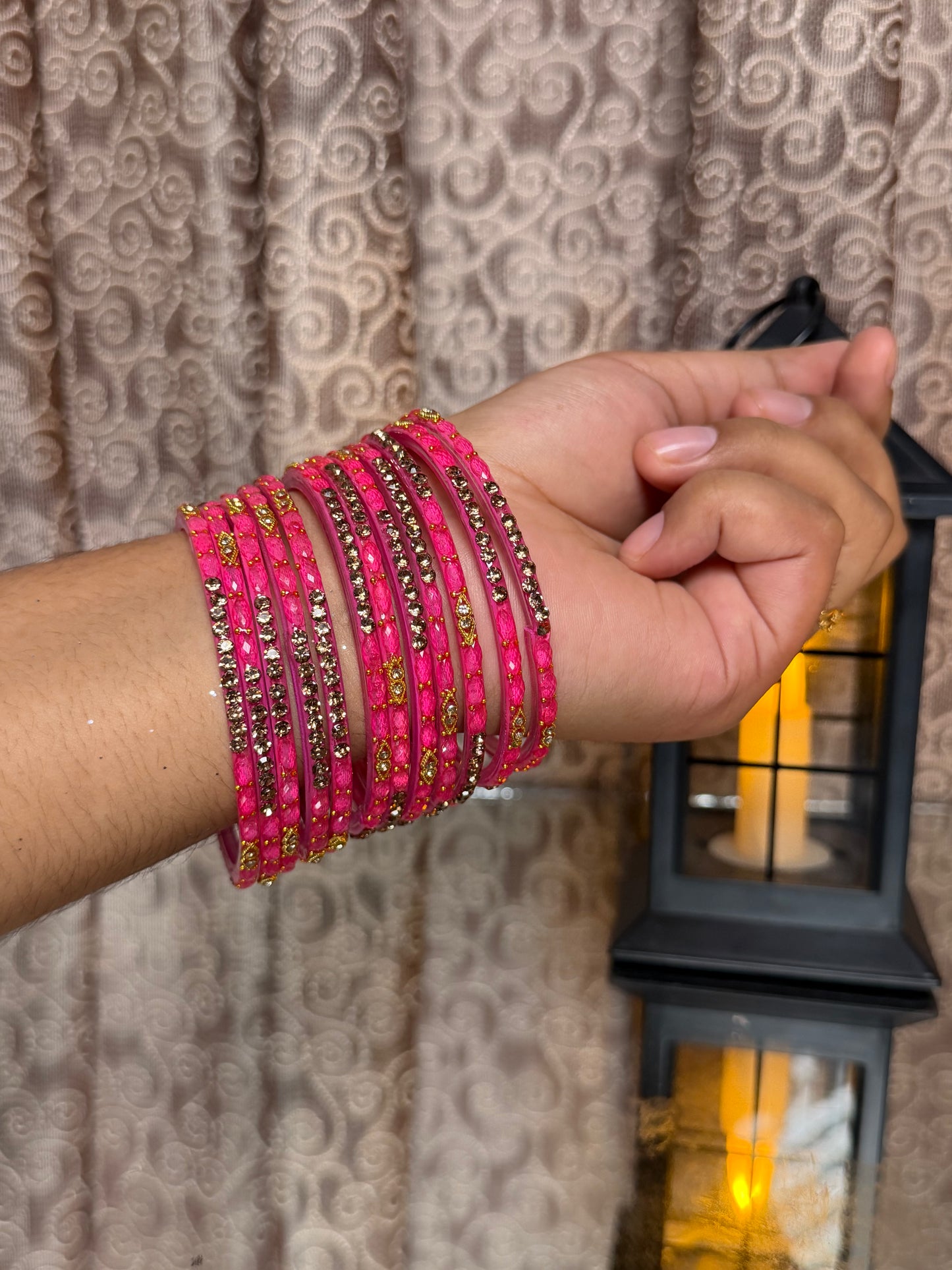 Kashmiri Har Gange Pink