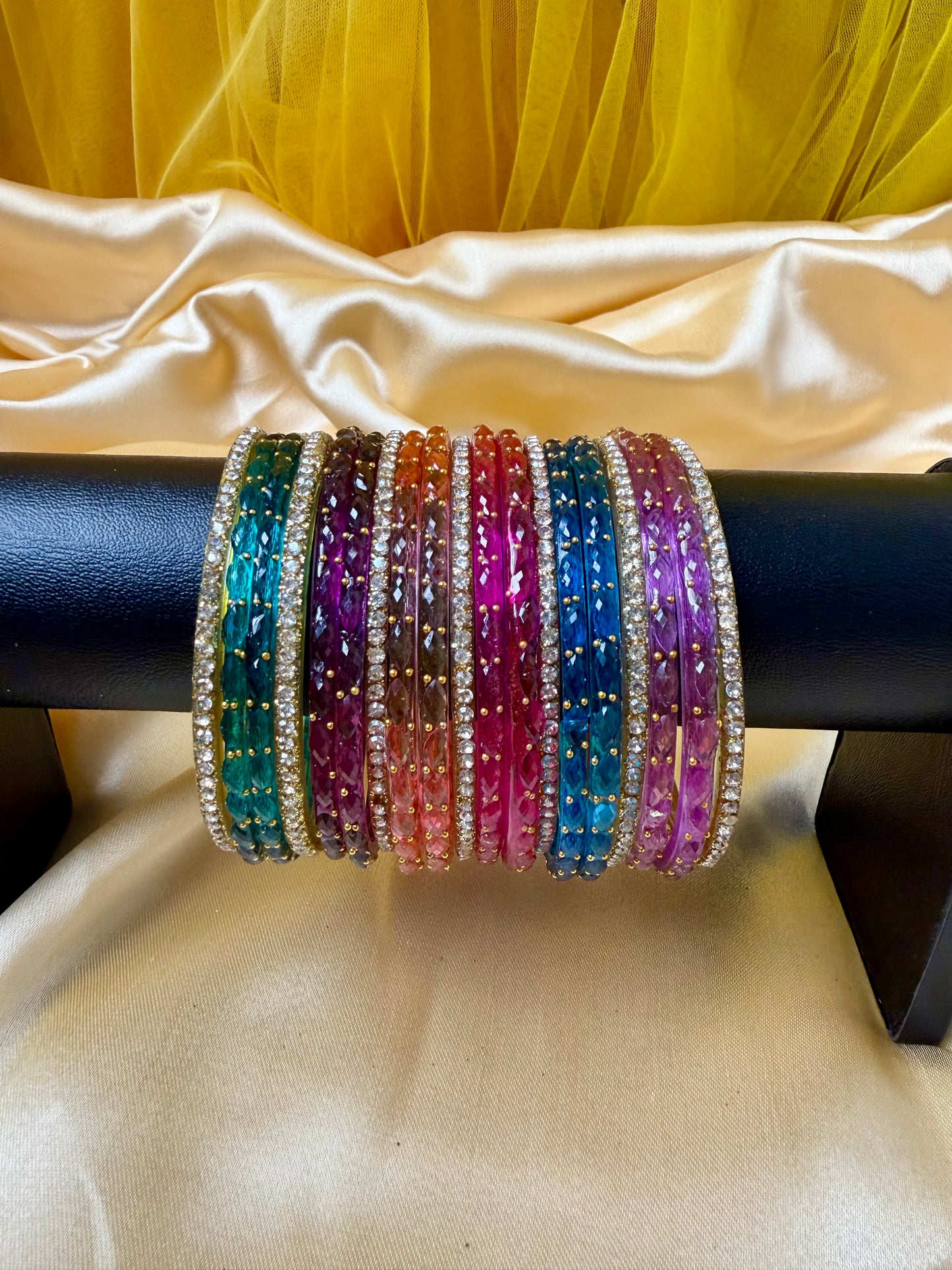 Rainbow Royale Bangle Set