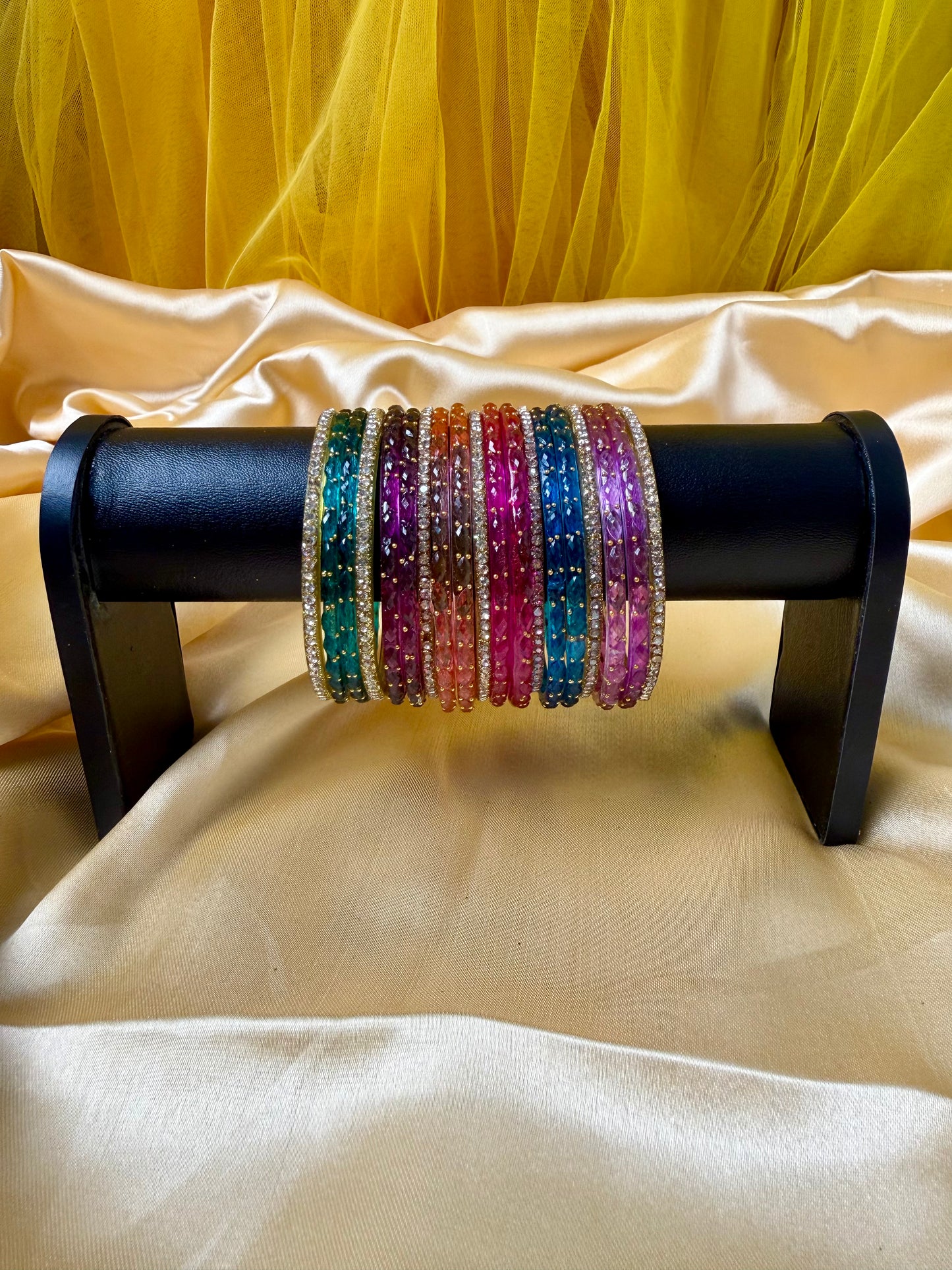 Rainbow Royale Bangle Set
