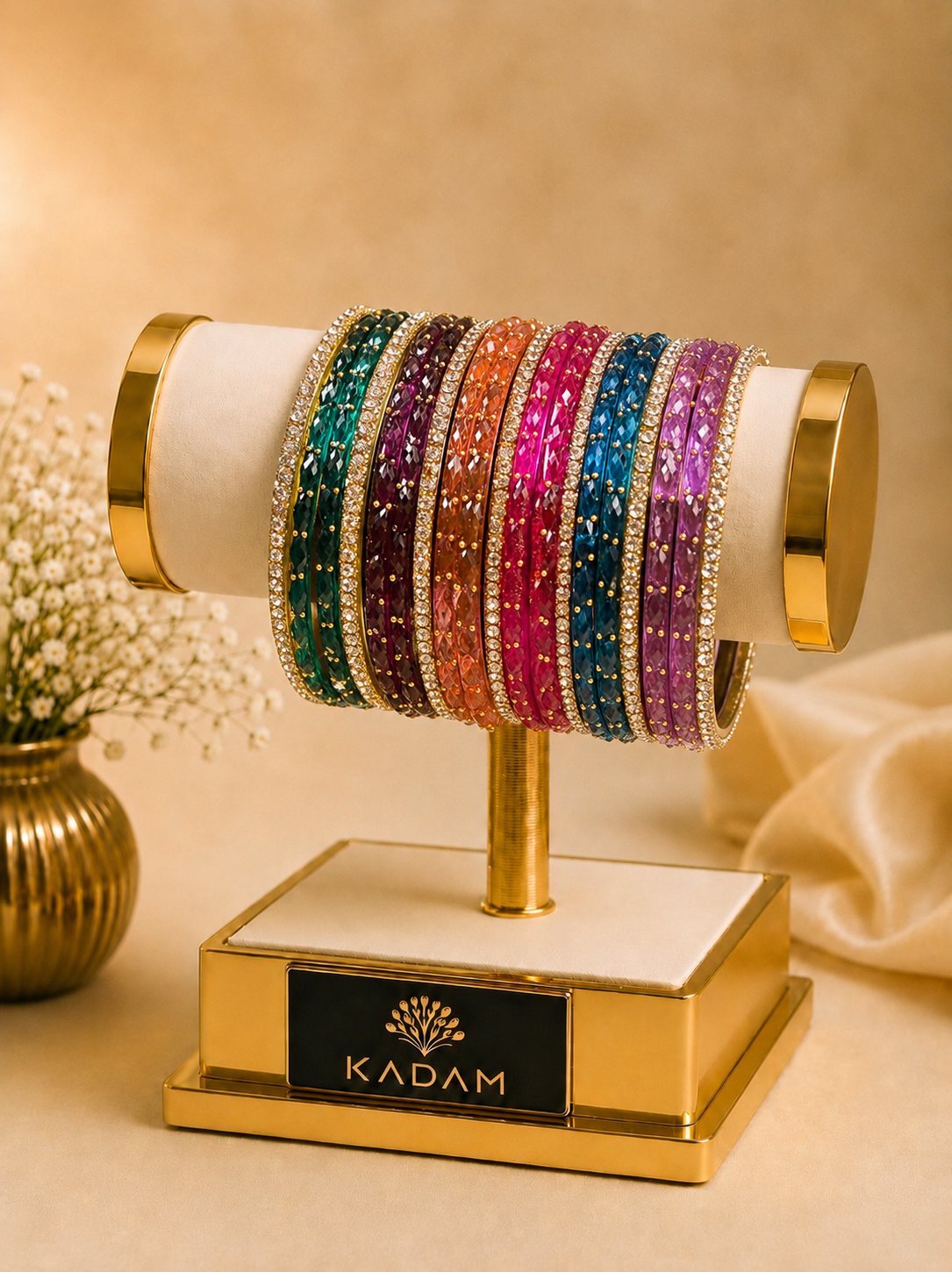 Rainbow Royale Bangle Set