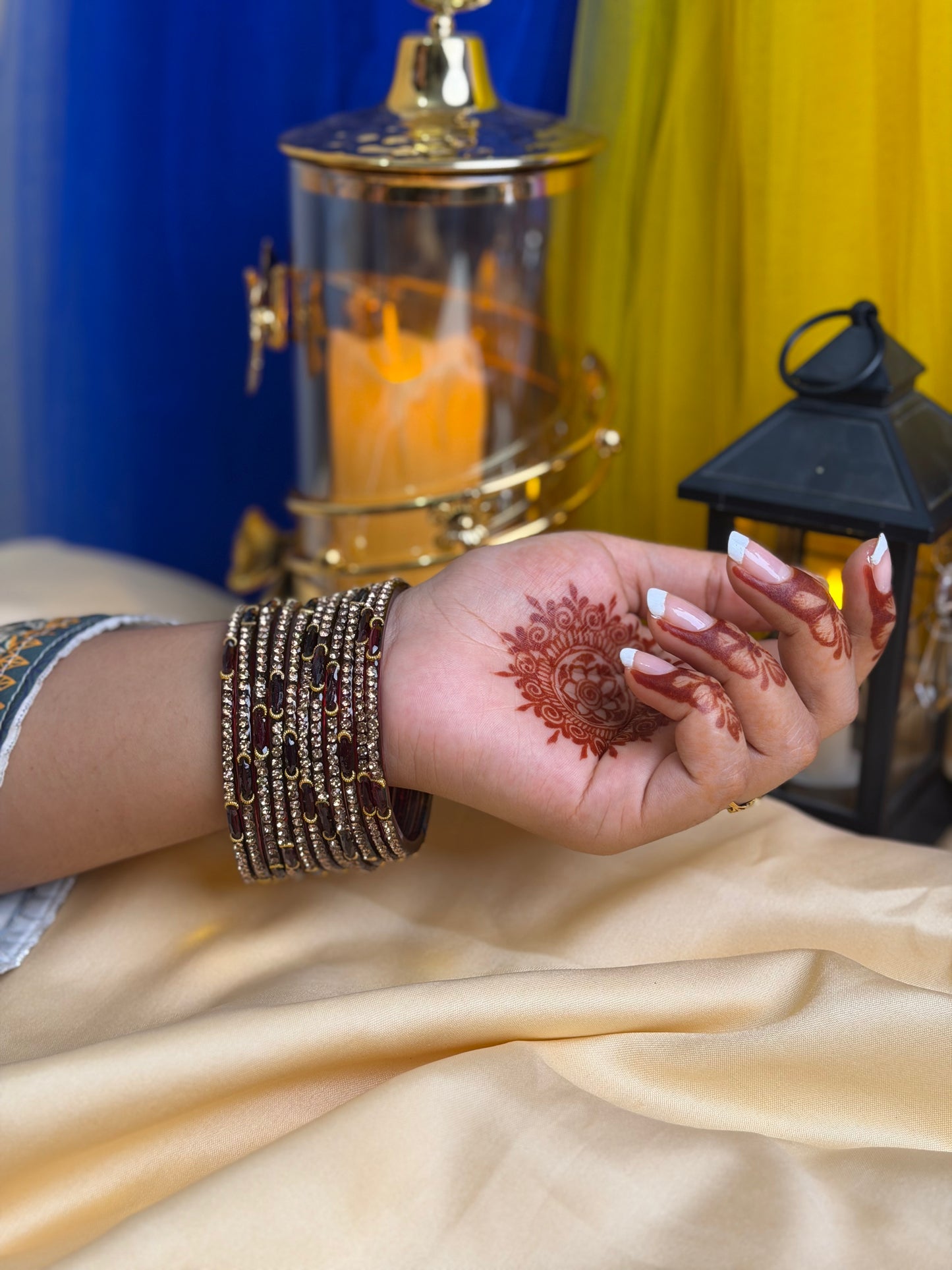 Dadima Kashmiri Royal Ruby Bangles