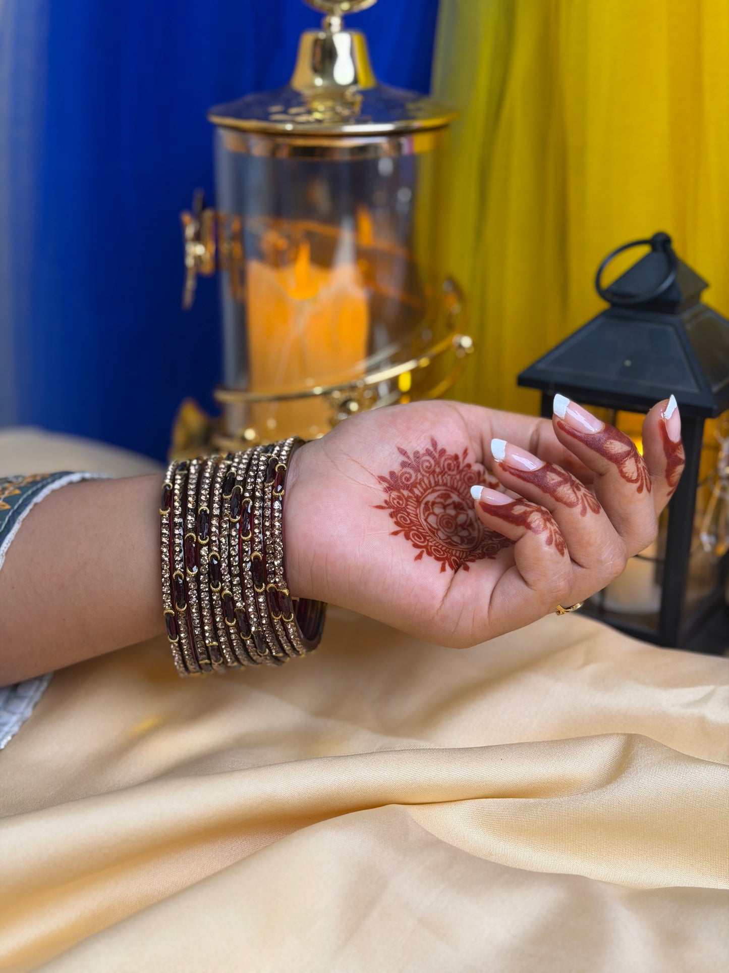 Dadima Kashmiri Royal Ruby Bangles