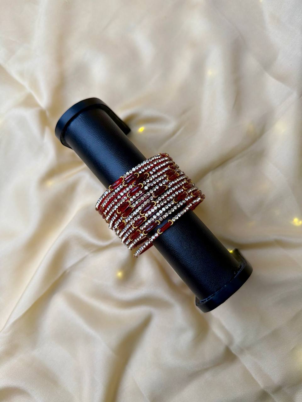 Dadima Kashmiri Royal Ruby Bangles