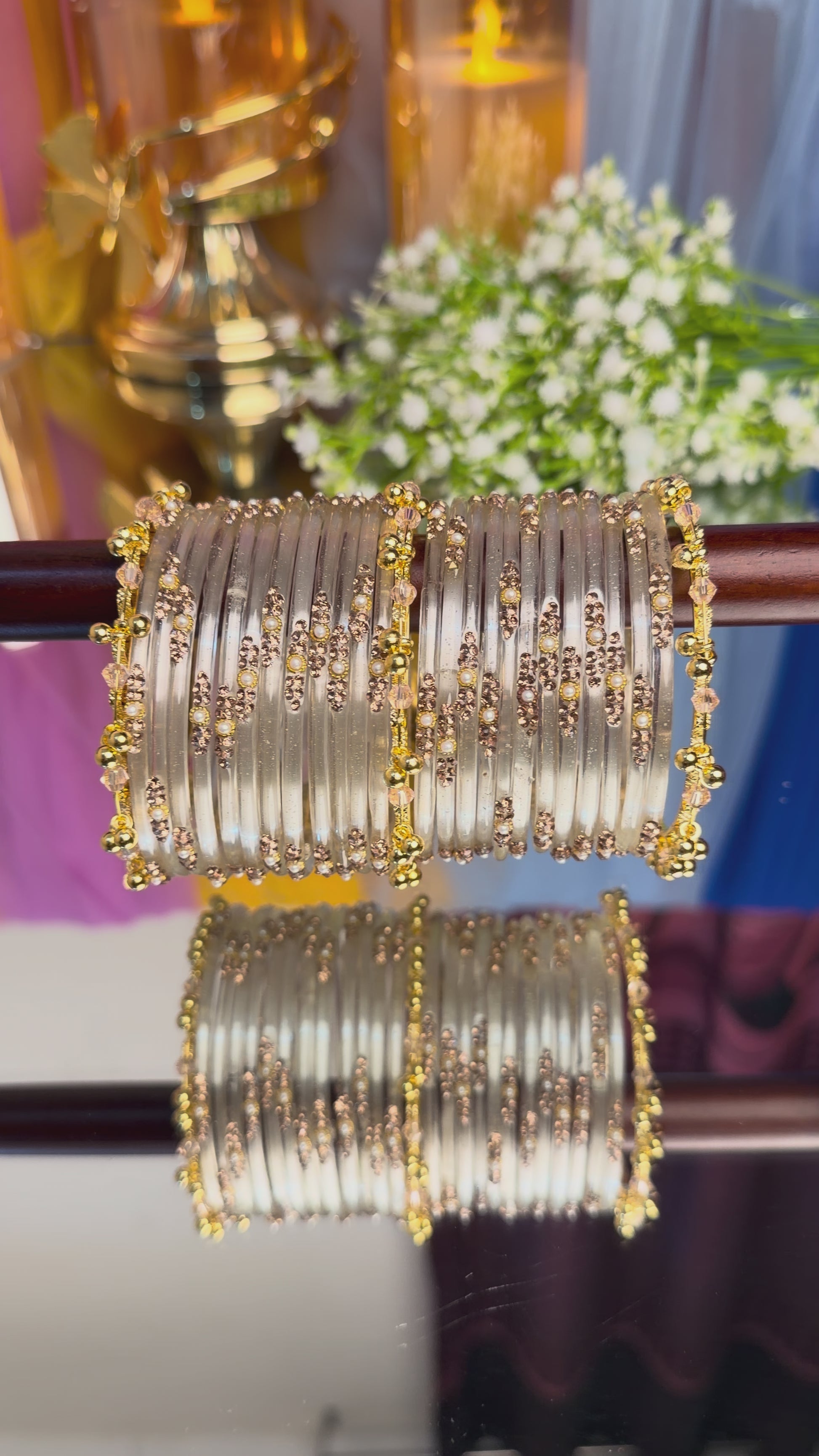 Kashmiri Moon Mist Bangles